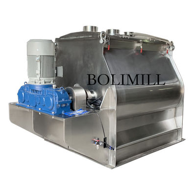 satın al 1000L Industrial Powder Mixer 11kW Double Shaft Paddle Machine online manufacture
