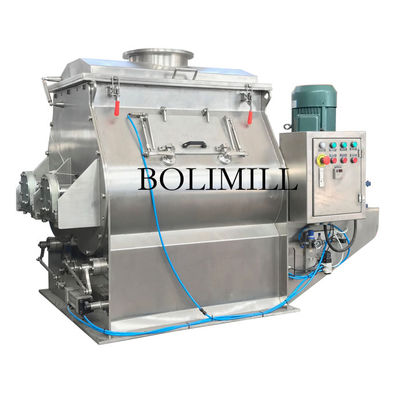 satın al SS304 Industrial Powder Mixer 1000L Paddle Twin-Shaft 11kW online manufacture