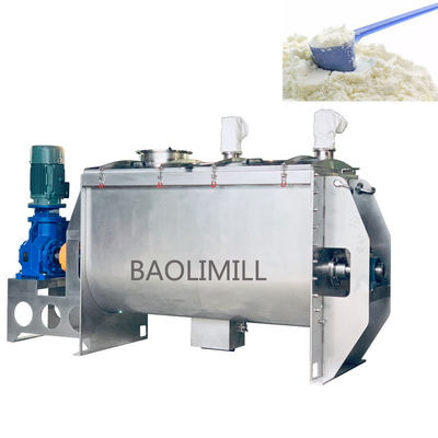 satın al Stainless Steel 3000L Capacity Horizontal Ribbon Mixer with 220-660V Voltage and 22kW Power for Food and Chemical Powder Mixing online manufacture