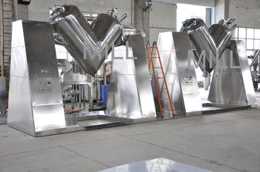 satın al Yüksek Hassasiyetli V Toz Mikser Gıda Toz Döner V Mikser Makinesi Tıp İşleme online manufacture