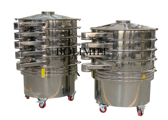 satın al Yuvarlak Sınıflandırma Tozu CE GMP 2000kg / H Vibro Elek Makinesi online manufacture