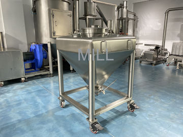 Toz Ibc Bin Blender için Farmasötik Pharma Bacuum Vakum Konveyörü