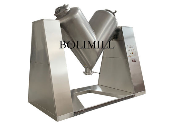 Karıştırıcı Eklenmiş Granola Tahıl Tozu 1500L V Şekilli Blender
